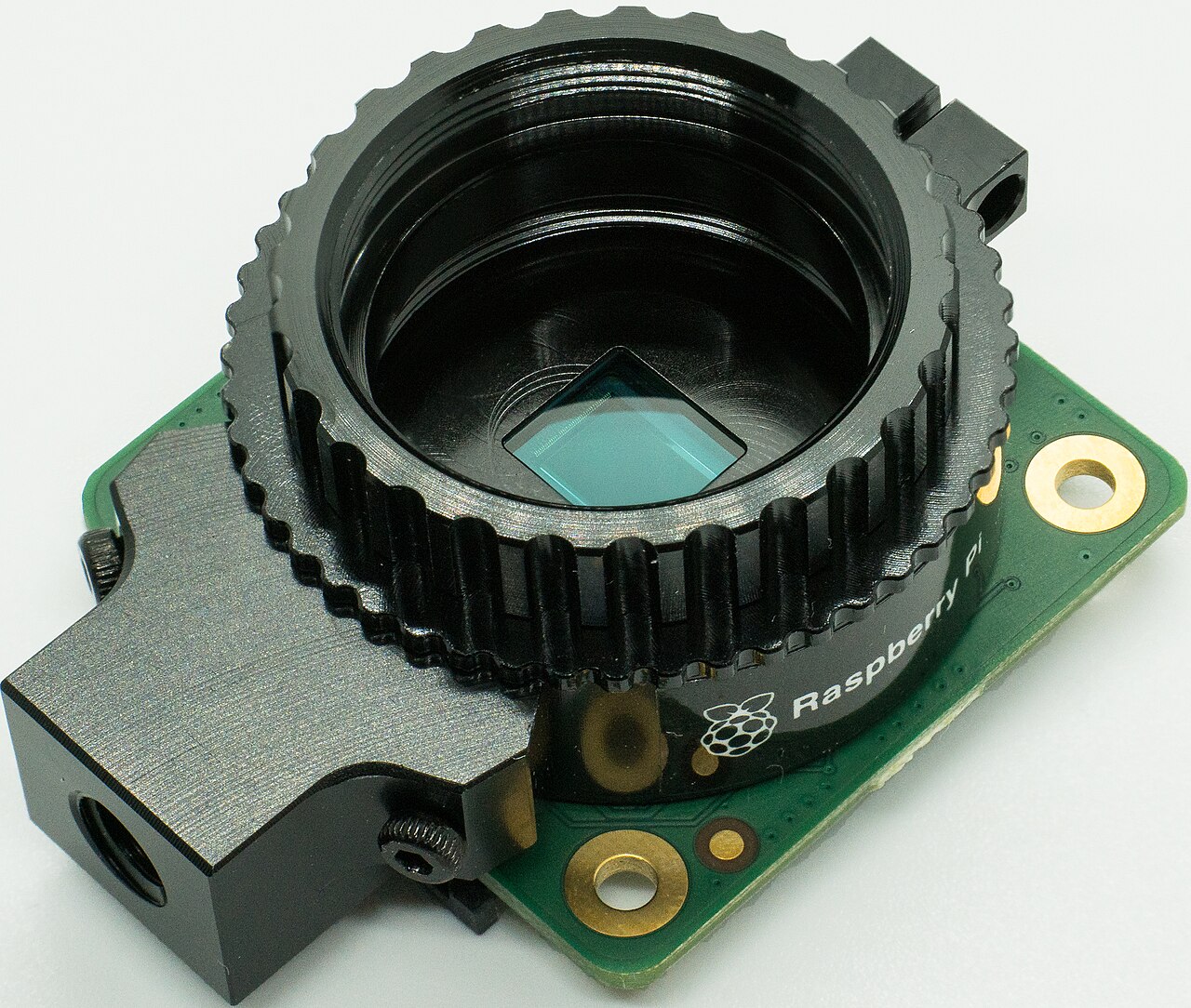 High-quality camera with C-mount lens (reference photo)